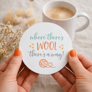 crochet coasters circular coasters for crocheters glossy