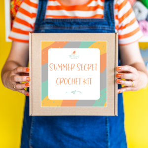 secret crochet kit uk surprise summer crochet project box