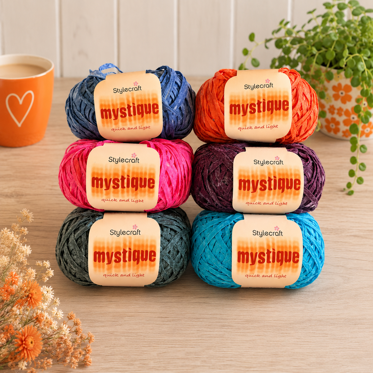 stylecraft mystique yarn 50g lightweight tape yarn