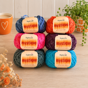 stylecraft mystique yarn 50g lightweight tape yarn
